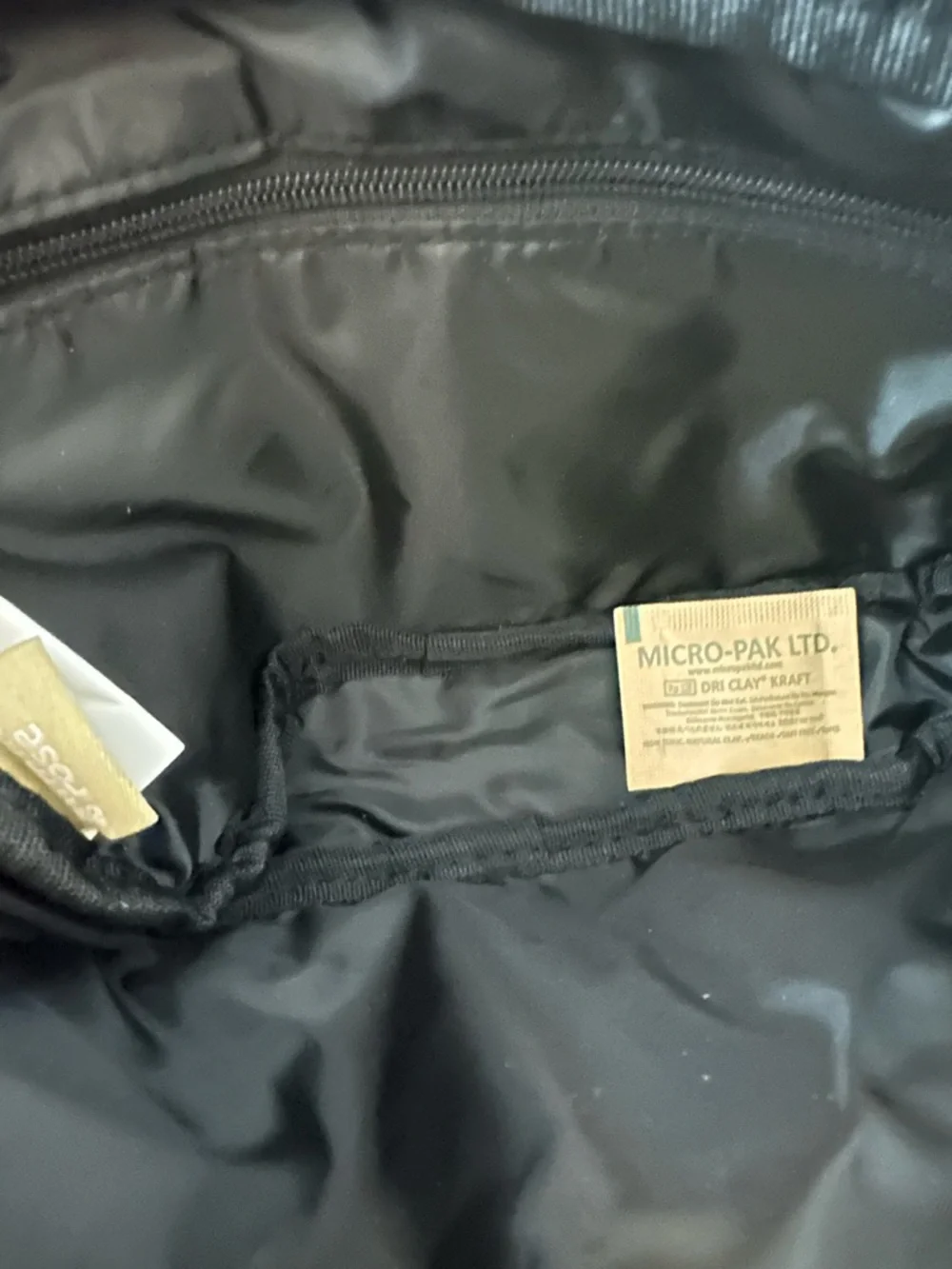 Summer & Rose Black Adjustable Belt Bag With Web Strap‎ New in Packaging